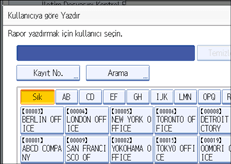 İşlem paneli ekran çizimi