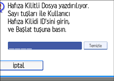 ��lem paneli ekran &ccedil;izimi