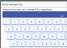 ��lem paneli ekran &ccedil;izimi
