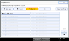 ��lem paneli ekran &ccedil;izimi