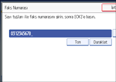 ��lem paneli ekran &ccedil;izimi