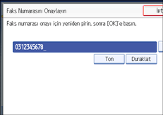 ��lem paneli ekran &ccedil;izimi