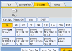 ��lem paneli ekran &ccedil;izimi