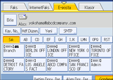 ��lem paneli ekran &ccedil;izimi