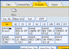��lem paneli ekran &ccedil;izimi