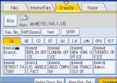 ��lem paneli ekran &ccedil;izimi
