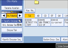 ��lem paneli ekran &ccedil;izimi
