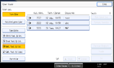 ��lem paneli ekran� g&ouml;sterimi