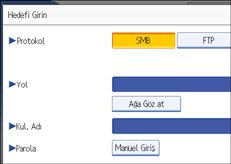 İşlem paneli ekran resmi