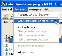 Illustratie applicatiescherm