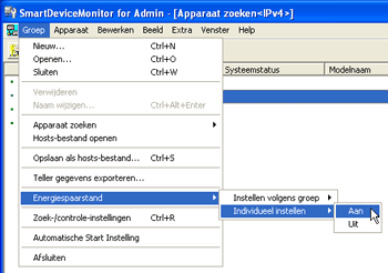 Illustratie applicatiescherm