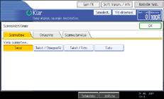 Illustration af kontrolpanelet