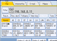 Illustration af kontrolpanelet