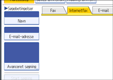 Illustration af kontrolpanelet