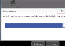 Illustration af kontrolpanelet