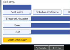 Illustration af kontrolpanelet