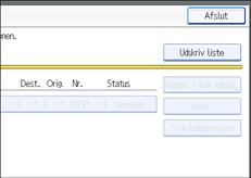 Illustration af kontrolpanelet