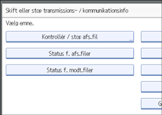 Illustration af kontrolpanelet