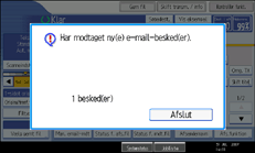 Illustration af kontrolpanelet