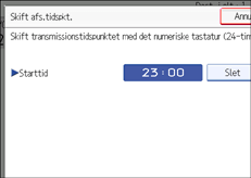 Illustration af kontrolpanelet