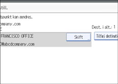 Illustration af kontrolpanelet