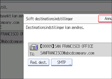 Illustration af kontrolpanelet