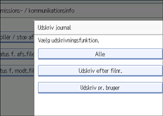 Illustration af kontrolpanelet