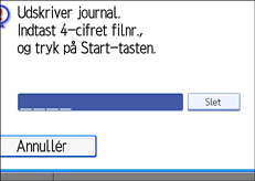 Illustration af kontrolpanelet
