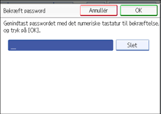 Illustration af kontrolpanelet
