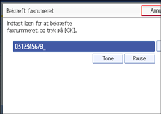Illustration af kontrolpanelet