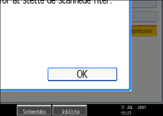 Illustration af kontrolpanelet