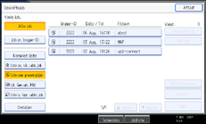 Illustration af betjeningspanelskærmbillede