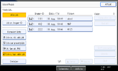 Illustration af betjeningspanelskærmbillede