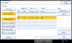 Illustration af betjeningspanelskærmbillede