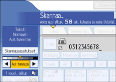 Käyttöpaneelin näyttö