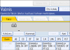 Käyttöpaneelin näyttö