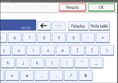 K&auml;ytt&ouml;paneelin n&auml;ytt&ouml;