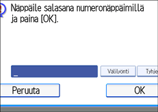 K&auml;ytt&ouml;paneelin n&auml;ytt&ouml;