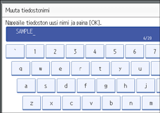 K&auml;ytt&ouml;paneelin n&auml;ytt&ouml;