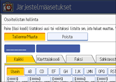 Käyttöpaneelin näyttö