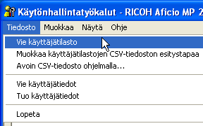 Kuva sovellusn&auml;yt&ouml;st&auml;