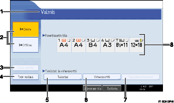 Numeroitu kuva toimintopaneelin n&auml;yt&ouml;st&auml;