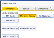 Käyttöpaneelin näyttö