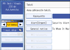 K&auml;ytt&ouml;paneelin n&auml;ytt&ouml;
