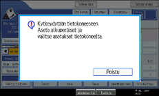 K&auml;ytt&ouml;paneelin n&auml;ytt&ouml;