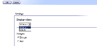 Defini&ccedil;&otilde;es do ecr&atilde;
