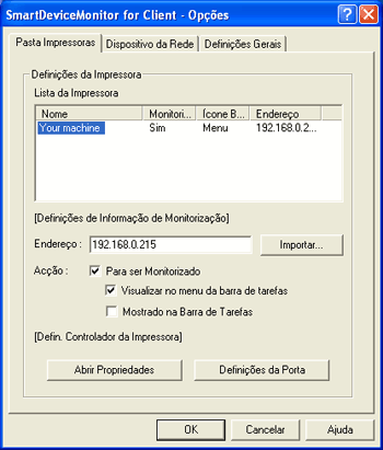 Ilustra&ccedil;&atilde;o de aplica&ccedil;&atilde;o no ecr&atilde;