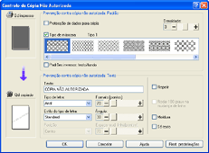 Imagem do ecrã do driver