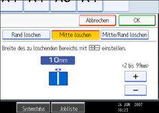 Die Abbildung zeigt die Betriebsbedienanzeige