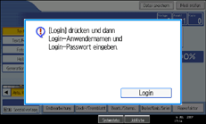 Abbildung der Bedienfeldanzeige